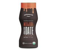 Jarabe de Dátil Medjool, Prensado en Frío, Hecho de Dátiles Medjool del Río Jordano Cultivados Orgánicamente, sin OMG, Vegano, Kosher. 350g