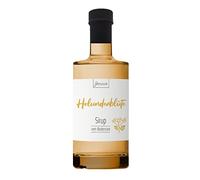Jarabe de flor de saúco ecológico 3 x 350 ml - Jarabe de flores de saúco Genüssle del lago de Constanza