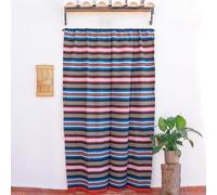 Jarapa Home Made with love Cortina Alpujarreña Rustica,(160 x 215 cm), Azules Color 606 Hecha en España, Fibra Natural de algodón - Cortina para Puerta Exterior mosquitera y Parasol