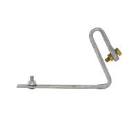 Jardibric - Pinza de metal para canalón - Accesorio para manta ondulada, elementos horizontales - Mejora la estabilidad de tu sistema de drenaje