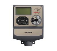 Jardibric - Programador electroválvula de 9 V 6 vías - Automatiza el riego de tu jardín con total sencillez para una vegetación saludable y floreciente.