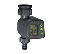 Jardibric - Programador de riego digital de 1 vía - Duración 2 s a 99 h - Frecuencia de 2 a 4 días - Brumización