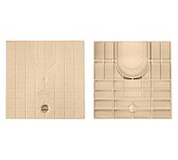 Jardibric - Tapa de regard 30 x 30 cm precortada para bajada de canalón - colector de aguas lluviales de polipropileno reforzado - Para las vistas de dimensiones 30 x 30 cm