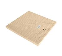 Jardibric - Tapa de Regard de colector de aguas pluviales de polipropileno reforzado (38 x 38 cm para Mirada de 40 x 40 cm)