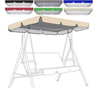 Jardín al aire libre Swing Canopy, Cubierta de repuesto for dosel 2 a 4 plazas, varios tamaños(02,190*132*15cm)