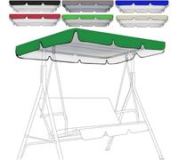 Jardín al aire libre Swing Canopy, Cubierta de repuesto for dosel 2 a 4 plazas, varios tamaños(07,190*132*15cm)