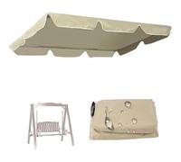 Jardín al aire libre Swing Canopy, Cubierta de repuesto for dosel for 2-3 asientos, tela Oxford 210D, varios tamaños multicolores(01,164*114*15cm)