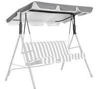 Jardín al aire libre Swing Canopy, Toldo de repuesto for asiento jardín, multicolor, varios tamaños(002,195*125*15cm)