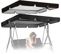 Jardín al aire libre Swing Canopy, Toldo de repuesto for tela Oxford 210D multicolor varios tamaños(03,142x120x18cm)