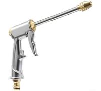 Jardín Alta Presión, Aleación, 4 Modos Riego Jardín Alta Presión,(1pc) | Para riego de césped, alta presión y flujo turbo, para ideal para jardineros, hecho de aleación duradera, 4 modos de spray