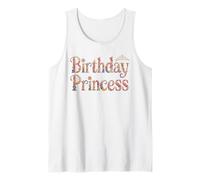 Jardín Cumpleaños Princesa Niña Floral Bestie Born 2006 Sister Camiseta sin Mangas
