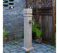 Jardín de columna de agua,grifo jardin antihielo,grifo de columna exterior,Tipo columna de grifo de jardín,grifo de columna de jardín,fuente jardin exterior,estación dispensadora de agua para jardín(A