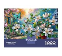 Jardín de Cuentos de Hadas Puzzle 1000 Piezas Un Desafío Imposible Juguetes Resistentes A La Presión Familiar Cute Regalos para Mujeresregalos para Hombres para Adultos Y Niños 70x50cm/1000pcs