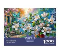 Jardín de Cuentos de Hadas Puzzle para Adultos Un Estallido De Color En Forma De Rompecabezas Desafiante Original, para Adultos Y Niños A Partir De 14 Años 70x50cm/1000pcs