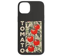 Jardín de plantas de tomate retro botánico vintage Carcasa para iPhone 14 Plus