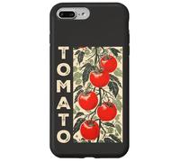Jardín de plantas de tomate retro botánico vintage Carcasa para iPhone 7 Plus/8 Plus