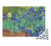 Jardín del Iris de Van Gogh Puzzle Mil Piezas Adultos Y Jóvenes Reto Mental Reto Mental Elección Amazon Juego De Lógica Cartón Reciclado 52x38cm/1000pcs