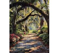 JardíN Del Parque Puzzle 2000 Piezas, Rompecabezas Adultos Puzzle, 3D Un Rompecabezas, Desafiante Puzzles de Decoración Juego de, Juego Educativo para Toda la Familia, para Regalo Decoración FNKL7-351
