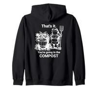 Jardín Divertido: eso es Todo, Vas a IR en The Compost Frog Sudadera con Capucha