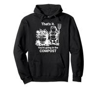 Jardín Divertido: eso es Todo, Vas a IR en The Compost Frog Sudadera con Capucha