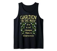 Jardín En El Jardinero Desnudo Jardinería Floral Flores De Primavera Camiseta sin Mangas