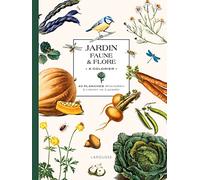 Jardin faune & flore à colorier: 40 planches détachables à colorier ou à peindre