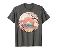Jardín japonés Sakura Geisha Monte Fuji Cherry Blossom Camiseta