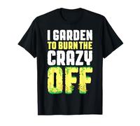 Jardín Jardinero Loco Jardinería Floral Flores de Primavera Camiseta