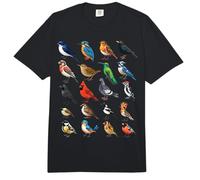 Jardín Pájaros Ornitología Naturaleza Educativo Niños Niñas Niños Comfort Colors Adult Heavyweight T-Shirt