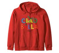 Jardín para el Patrimonio Cultural Italiano Ciao Bella Italia Lover Sudadera con Capucha