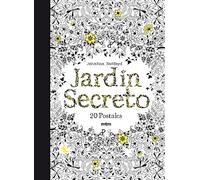 Jardin secreto. 20 postales: 20 postales para colorear (SIN COLECCION)