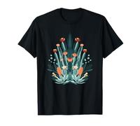 Jardín suculento del Desierto Flores de Cactus Silvestres Camiseta