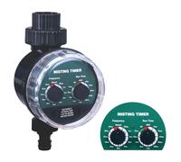 Jardín Temporizador de manguera de aqua Computadora de riego automático Controlador electrónico del sistema de riego con válvula de bola, corto alcance