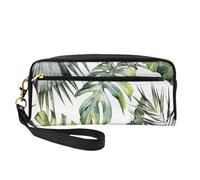 Jardín Tropical, Bolsa de Maquillaje Bolsa de cosméticos Bolsa de Aseo de Viaje portátil Estuche de Cuero para Mujeres y niñas