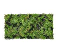 Jardín vertical artificial Bonerva Oslo Urban pack 2 paneles modulares 100x100 cm 2 m² pared vegetal de follaje denso diseño orgánico para interior y exterior ideal hogares oficinas hoteles y terrazas