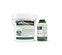 JARDIN202 - Adhesivo para Césped Artificial y Caucho | Alta Fijación Bicomponente | 5.5Kg y 11Kg | Pegamento Exterior e Interior | 11 Kg