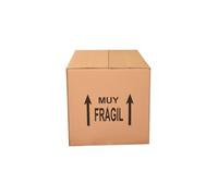 Jardin202 - Caja de Cartón para Mudanza y Almacenaje | DOBLE Canal Reforzado Ultra-Resistente | Reutilizables y Robusta | 60x40x40cm (Unidad)