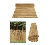 JARDIN202 - Cerramiento de Caña Partida de Importación - 95% Ocultación para Jardín y Terraza, Fácil Instalación, Medidas Disponibles 1x5m, | Rollo: 1 x 5 metros -