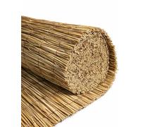 JARDIN202 - Cerramiento de Junco Natural Tejido Halong | Multivarilla | 95% Ocultación y Privacidad Premium | 1.5x5m