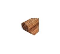 Jardin202 - Cerramiento Natural de Corteza de Pino Simple Cara | Cerramiento para Jardín y Terraza | Rollo: 1 x 5 Metros -
