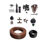 JARDIN202 - Kit de Riego por Goteo con o sin Programador | Completo para Jardín y Huerto | Con programador -