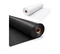 JARDIN202 - Malla Geotextil Antihierbas 105 gr/m² Eco-Resistente - Protección UV para Jardín y Huerto | Resistente al desgarro | 3x50 m (150m2) (Negro)