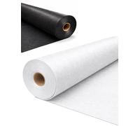 JARDIN202 - Malla Geotextil Antihierbas 105 gr/m² Eco-Resistente - Protección UV para Jardín y Huerto | Resistente al desgarro | 1x100 m (100m2) (Blanco)