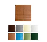 JARDIN202 - Persiana de PVC Alicantina con Polea Metálica | Persiana Enrollable | Estor Enrollable para Ventanas, Puertas, Salón y Cocina | 125 x 140 cm (Oregón)