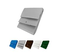 JARDIN202 - Toldo Reforzado Impermeable | Lona Multiusos | con Ojales | Seleccione Medida | 6X10M. (Gris)