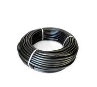 JARDIN202 - Tuberia de Riego por Goteo 16 mm | Con goteros a 40 cm | Negra | Rollo de 50 metros -