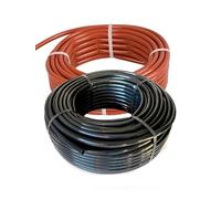 JARDIN202 - Tubo Goteo Sin Gotero 16 mm - Bobina Agrícola, Manguera para Riego Sin Gotero | Rollo de 100 metros (Marrón)
