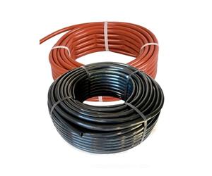 JARDIN202 - Tubo Goteo Sin Gotero 16 mm - Bobina Agrícola, Manguera para Riego Sin Gotero | Rollo de 400 metros (Marrón)