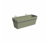 Jardinera Artevasi Capri Re Kit Rectangular 50 cm Verde Ceniza