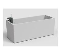 Jardinera Artevasi Rimini Gris Claro 17 L Sistema Riego Automático SWS